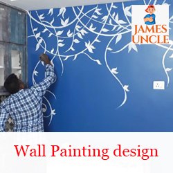 Wall painting design Mr. Subhashish Sarkar in ISI Post Office